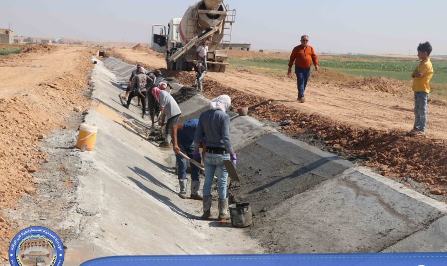 مجبل شمس الفرات يساهم في إنجاز عدة مشاريع خدمية لصالح لجان ومؤسسات مجلس الرقة المدني