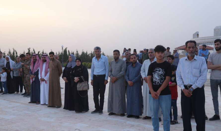 إقـ.ـامة استـ.ـذكار ضمن مزار الحكومية بمناسبة حلول عيد الشهـ.ـداء في الإدارة الذاتية الديمقراطية