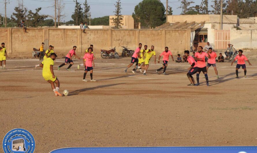 المجلس الرياضي يختتم دوري يعرب لكرة القدم