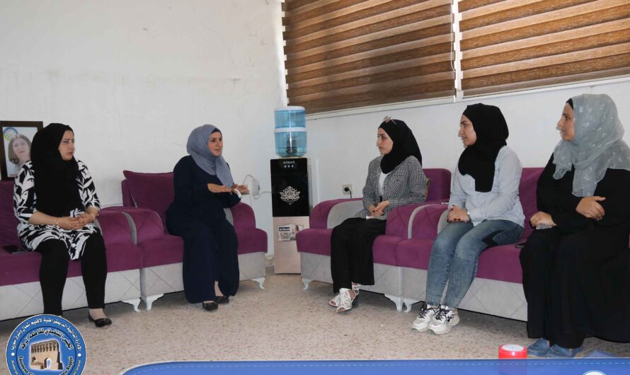 مكتب تنظيم المرأة لحزب سوريا المستقبل يزور هيئة المرأة في مقاطعة الرقة